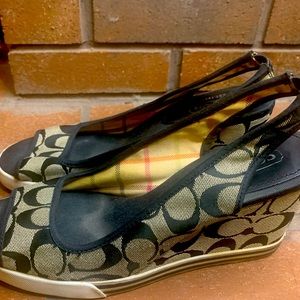 Coach Wedge Sandals